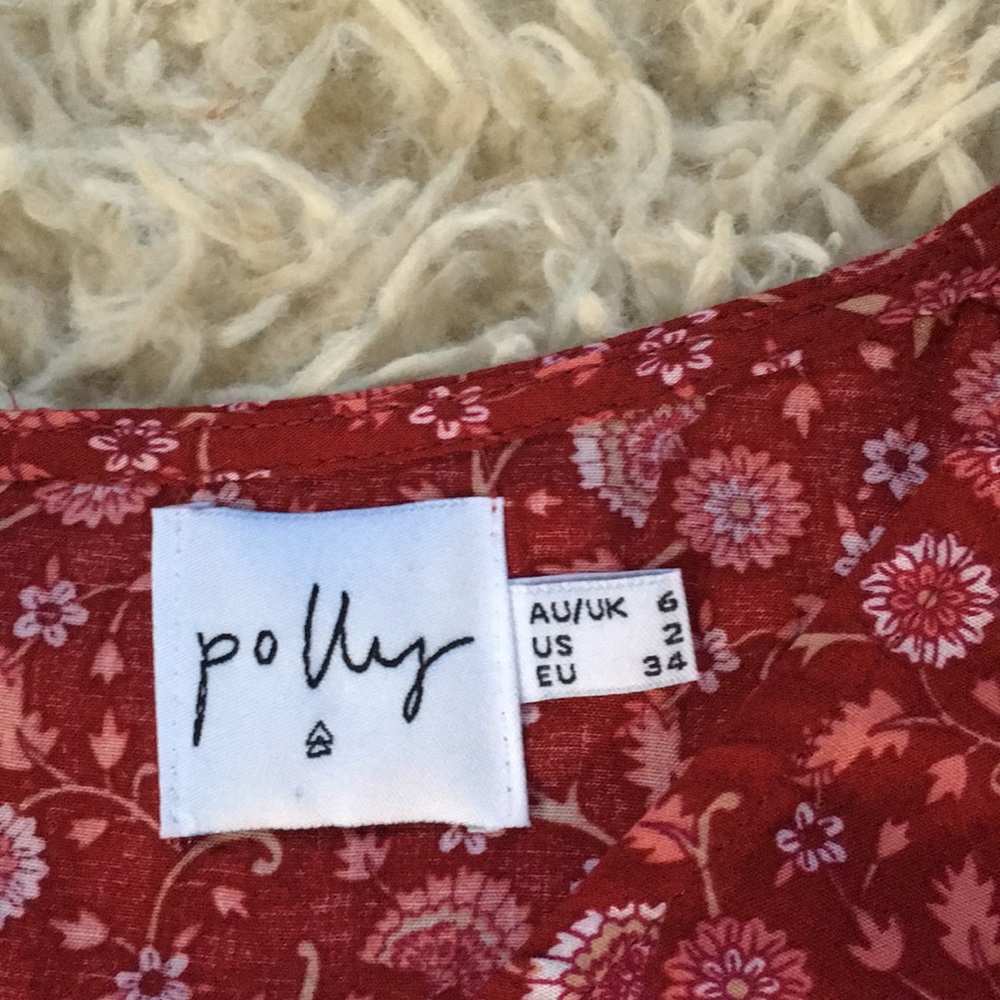 Mini red dress princess polly
